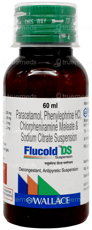 Flucold Ds Suspension 60Ml